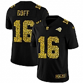 Nike Rams 16 Jared Goff Black Leopard Vapor Untouchable Limited Jersey Dyin,baseball caps,new era cap wholesale,wholesale hats